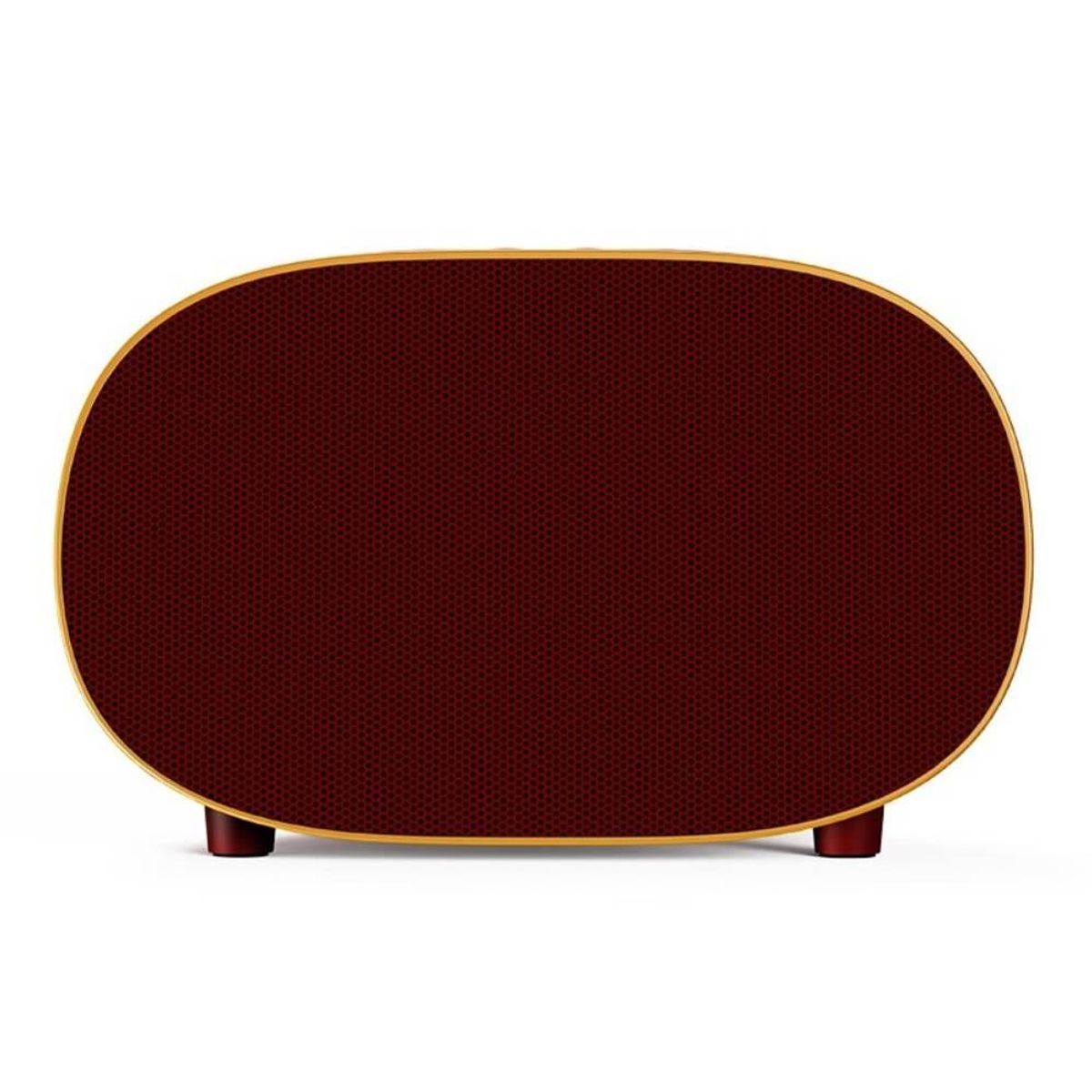 AUDIOLAB - Parlante Retro AudioLab Elegante Bluetooth Speaker Burdeo 3w