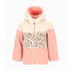 4KIDS - Polerón niña tricolor rosado 4 Kids