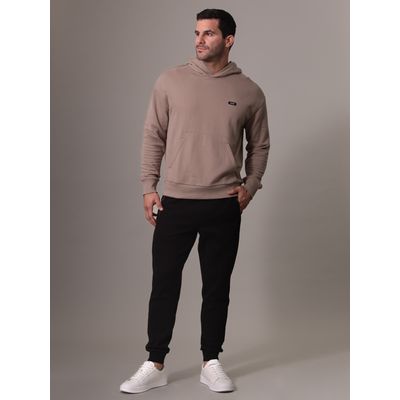 Imagen 2 del producto Polerón con Gorro Cotton Comfort Beige