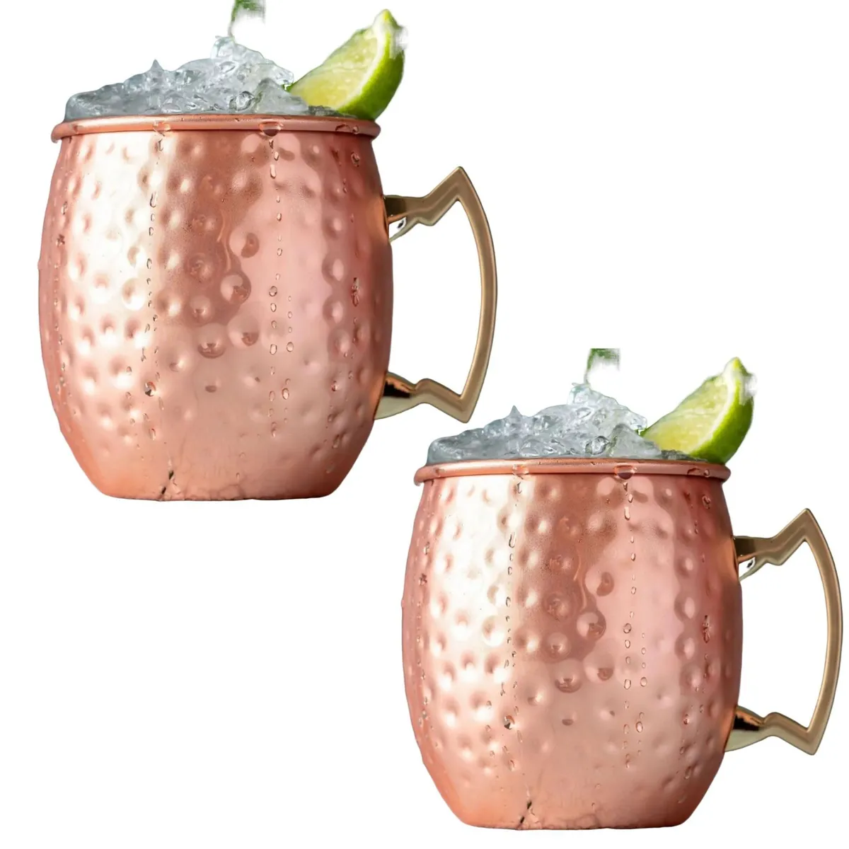CUINER - Set 2 Vasos Mug Cobre Moscow Mule 500cc