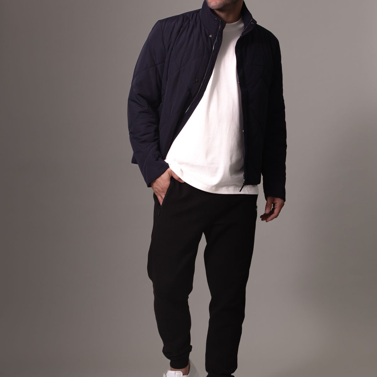 CALVIN KLEIN - Chaqueta Diamond Quilt Azul Calvin Klein