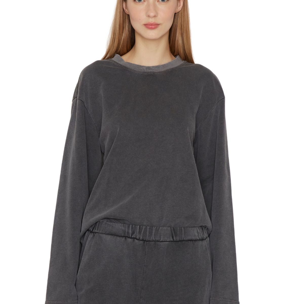 JACINTA TIENDA - Polerón Stone gris Jacinta Tienda