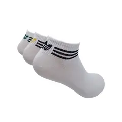 ETERNIUM - Calcetines Pack x3 Tobilleros Clásicos Unisex Color Blanco Nº 2