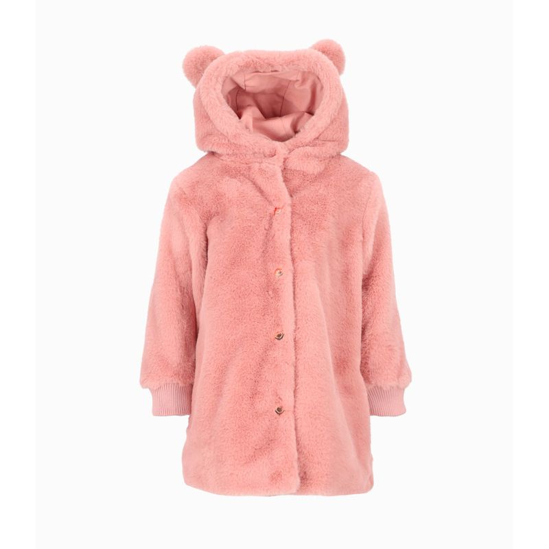 4KIDS - Chaqueta bebés con corazones rosado 4 Kids