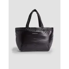 CALVIN KLEIN - Cartera Tote City Nylon Negro