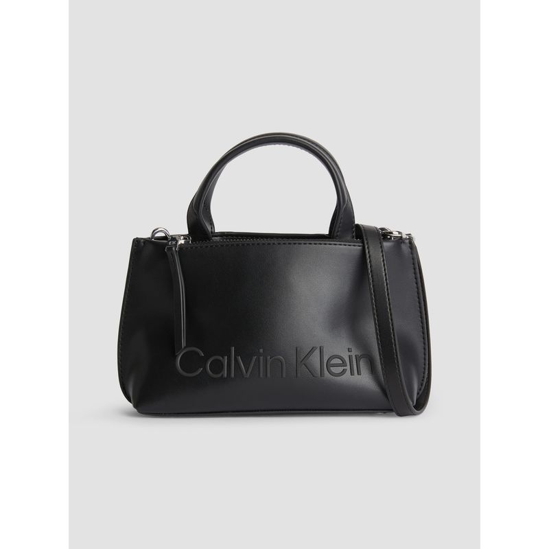 CALVIN KLEIN - Cartera Mini Tote CK Set Negro Calvin Klein