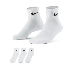 ETERNIUM - Calcetines Pack x3 Everyday Cushioned Training Color Blanco