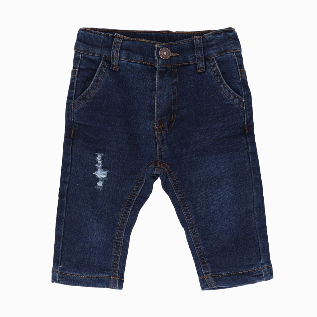 BLACK AND BLUE - Jeans bebés básico denim azul Black and Blue