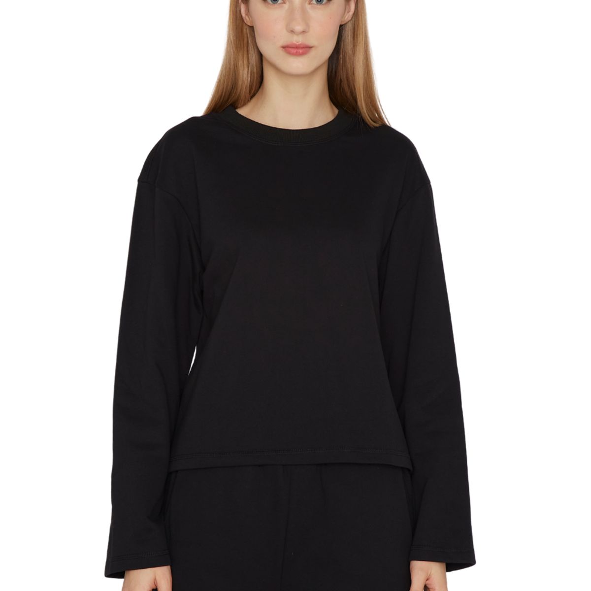 JACINTA TIENDA - Polerón Stone negro Jacinta Tienda