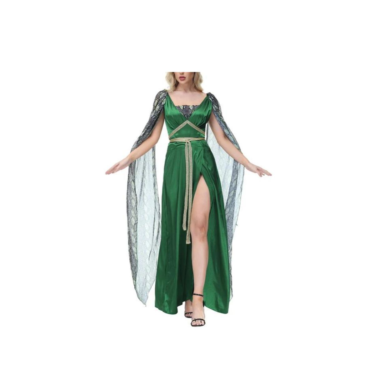 COTILLON ACTIVARTE - Disfraz De Medusa Con Diadema Para Mujer