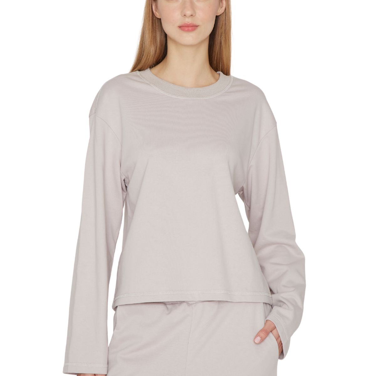 JACINTA TIENDA - Polerón Stone crudo Jacinta Tienda