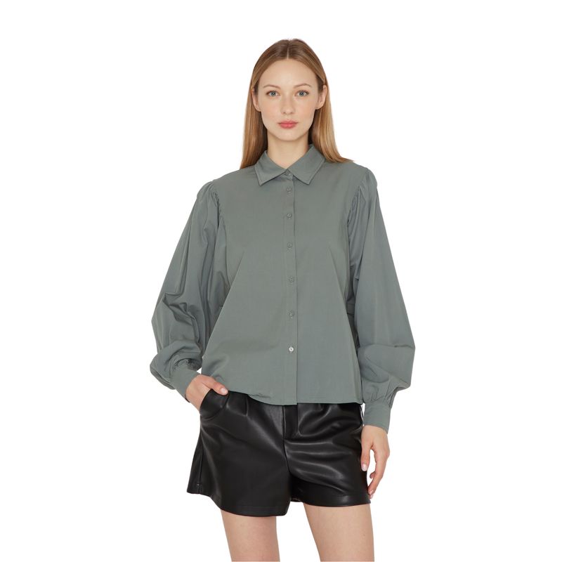 JACINTA TIENDA - Blusa Joe verde Jacinta Tienda