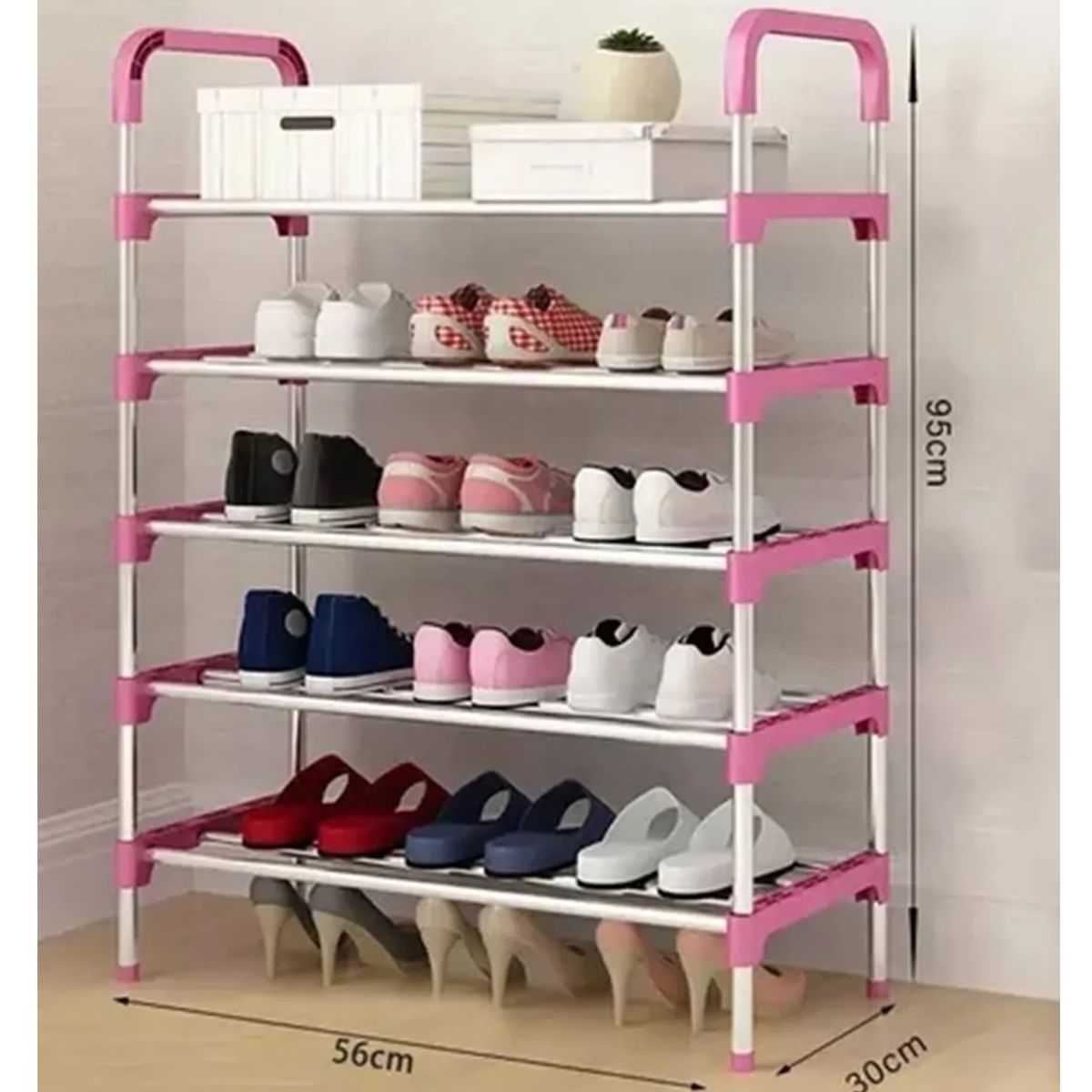 GENERICO - Organizador De Zapatos Estante Zapatero Armable 5 Niveles