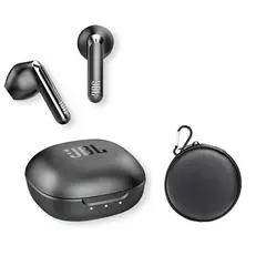 JBL - Audífonos Bluetooth T280TWS X2-Negro y Estuche