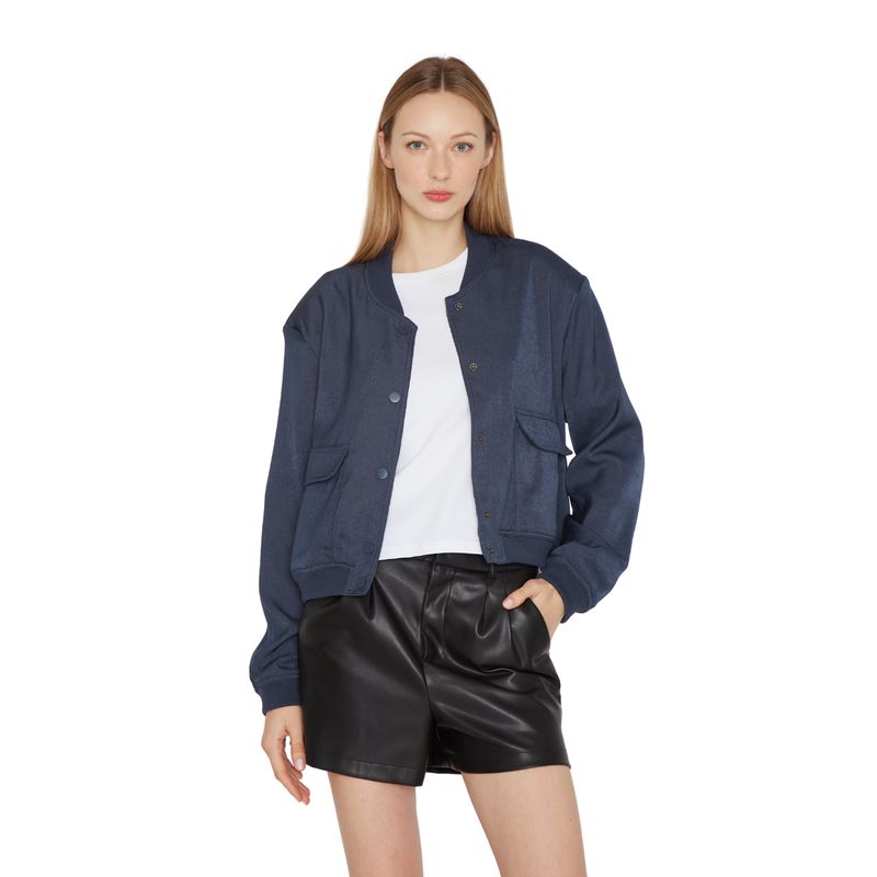 JACINTA TIENDA - Bomber Stone azul Jacinta Tienda