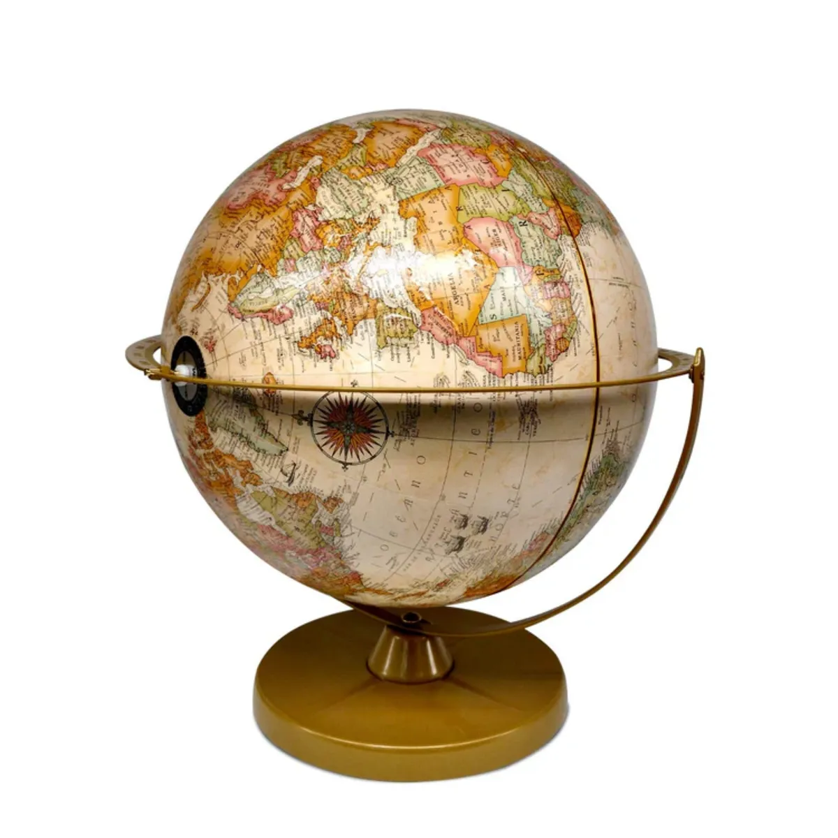 GENERICO - GLOBO TERRÁQUEO CON LUZ 30 CMS