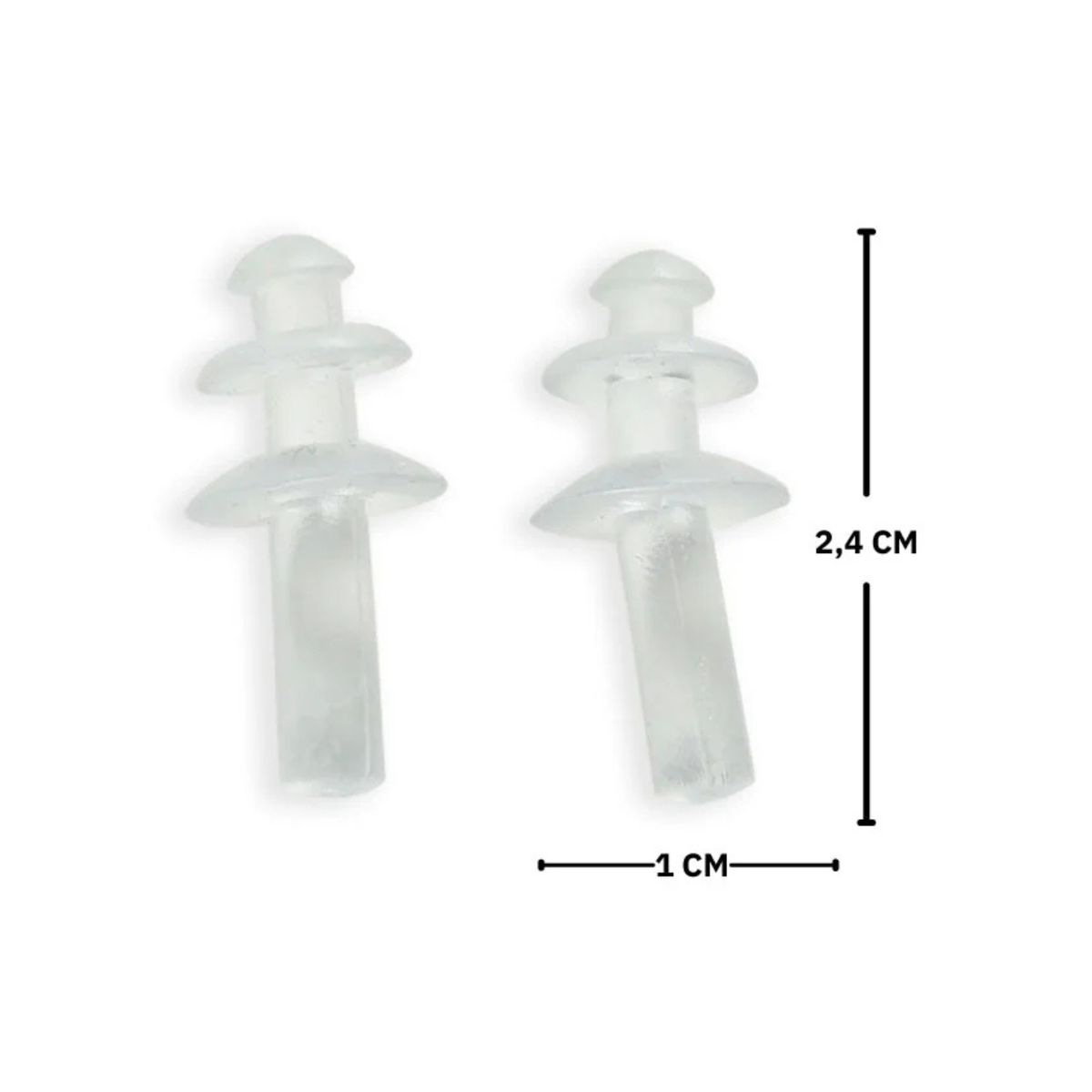 GENERICO - Kit Snorkel Antiparra Ajustable + 2 Tapones Oidos Piscina