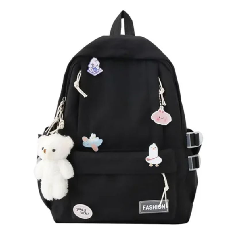NO LOGO - Mochila 5 piezas kawai