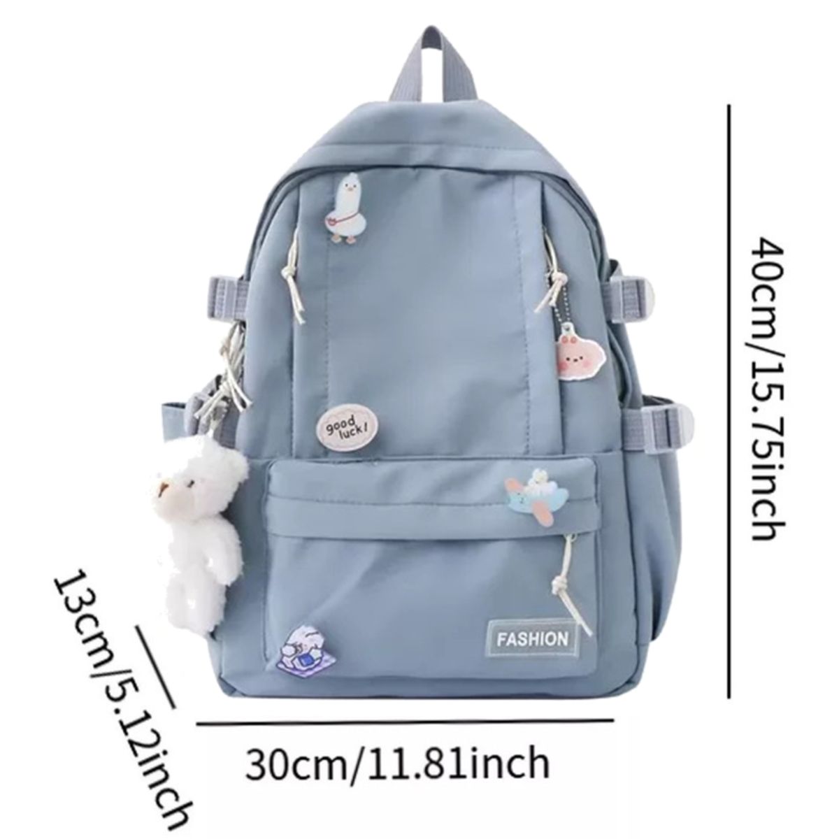 NO LOGO - Mochila Escolar de 5 Colores