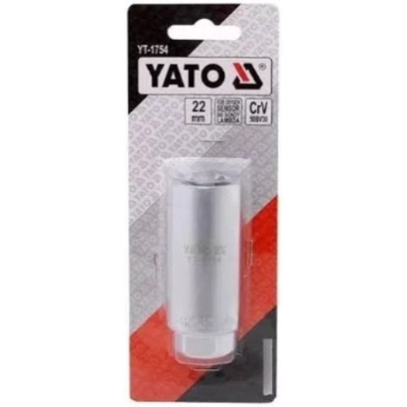 YATO - DADO DE SENSOR DE OXIGENO   GRIS 22MM YATO