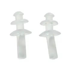 GENERICO - Kit Snorkel Antiparra Ajustable + 2 Tapones Oidos Piscina