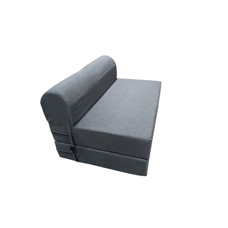RECUTEX - SOFA CAMA ESPUMA GREY 190X105X18 15pza