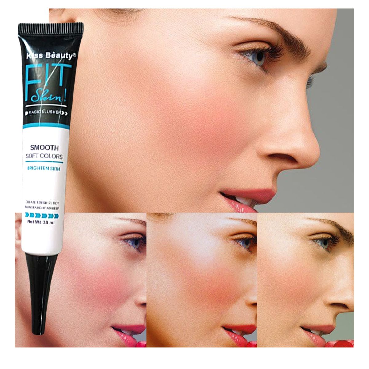 KISS BEAUTY - RUBOR LIQUIDO MAGICO DE LARGA DURACION