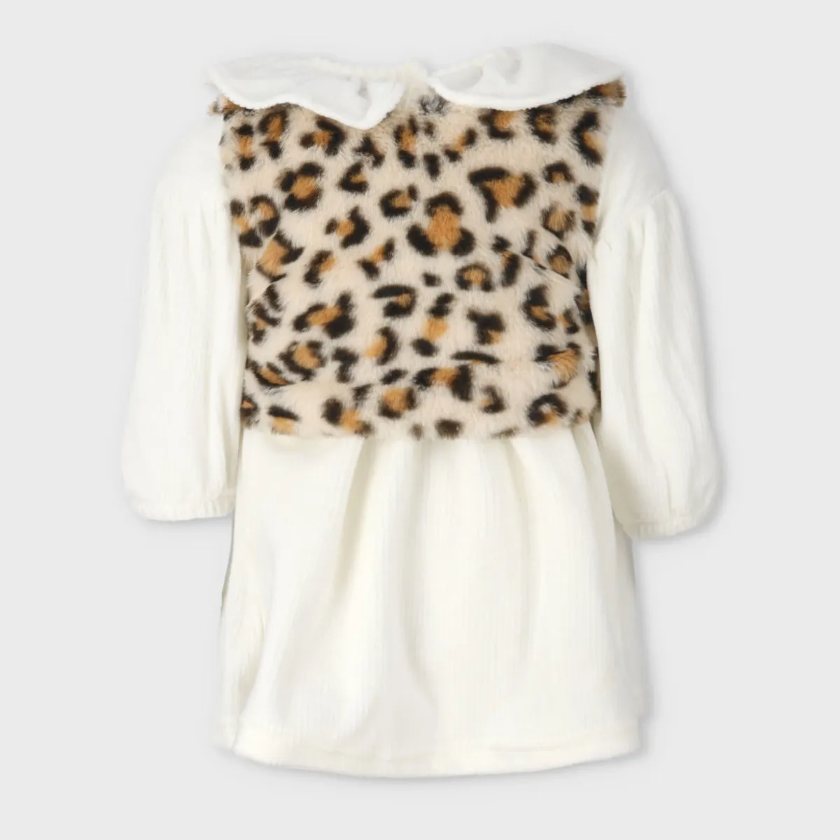 LIMONADA - Vestido bebés con bolero beige Limonada