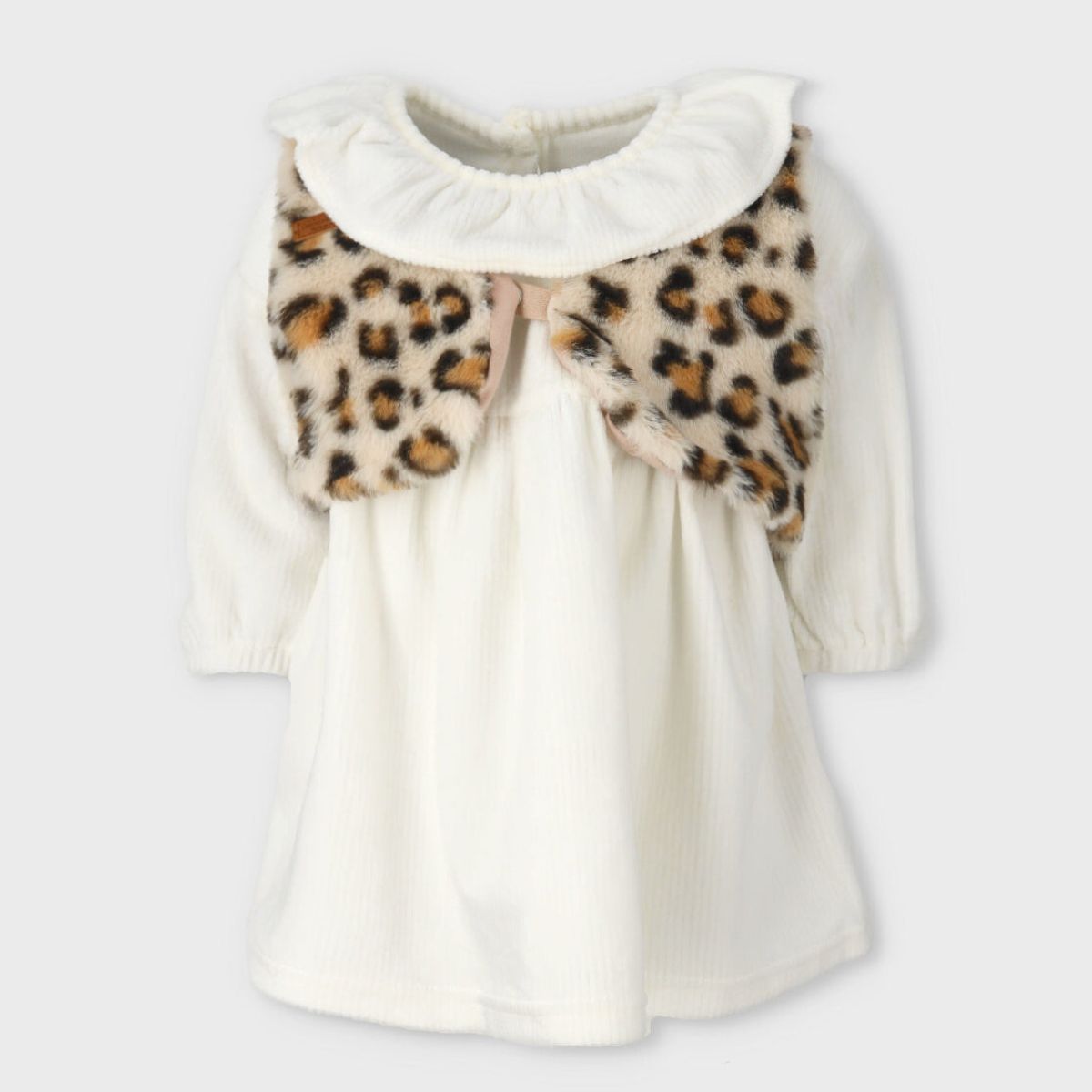 LIMONADA - Vestido bebés con bolero beige Limonada