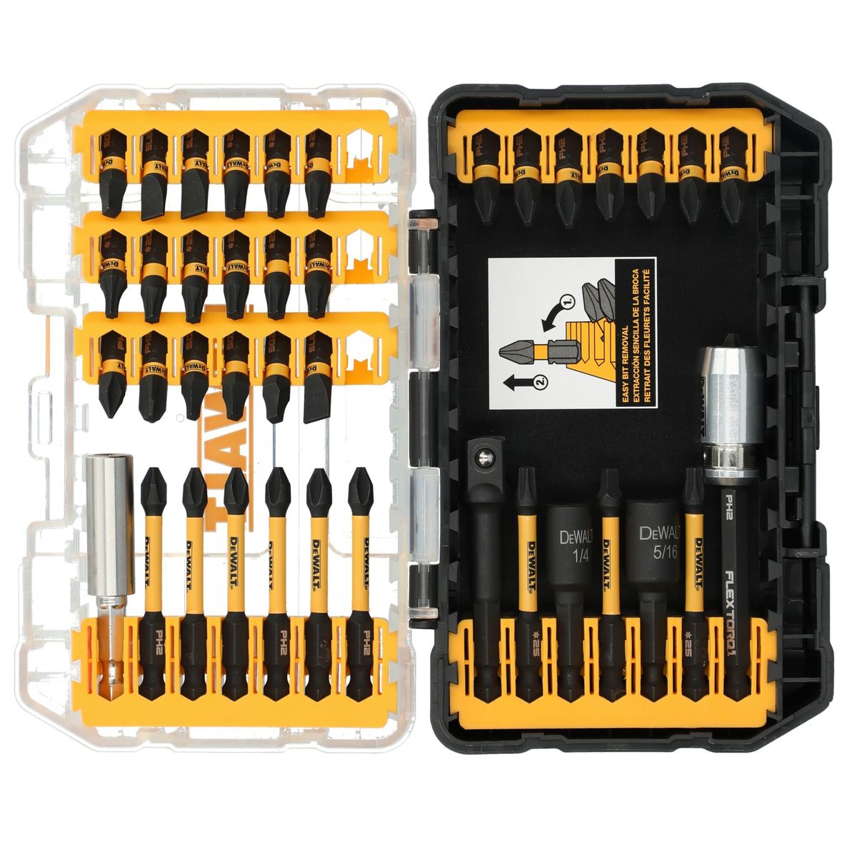 DEWALT - Set 40 piezas IMPACT READY® FlexTorq™ DEWALT DWA2T40IRSET