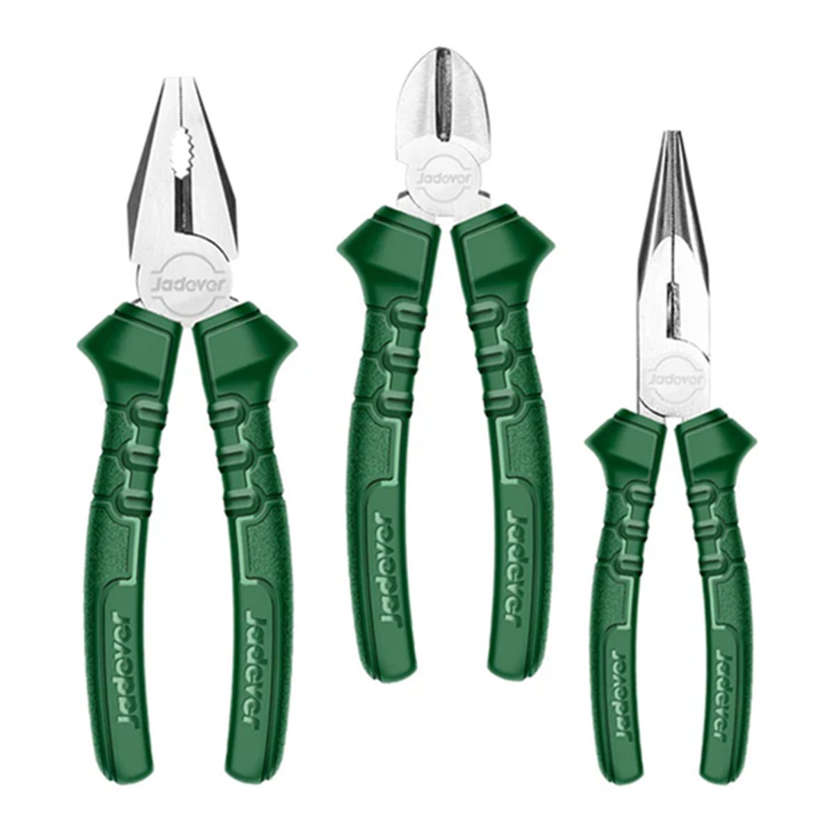 GENERICO - Kit Set Juego De Alicates 3 Piezas Jadever Jdps0623