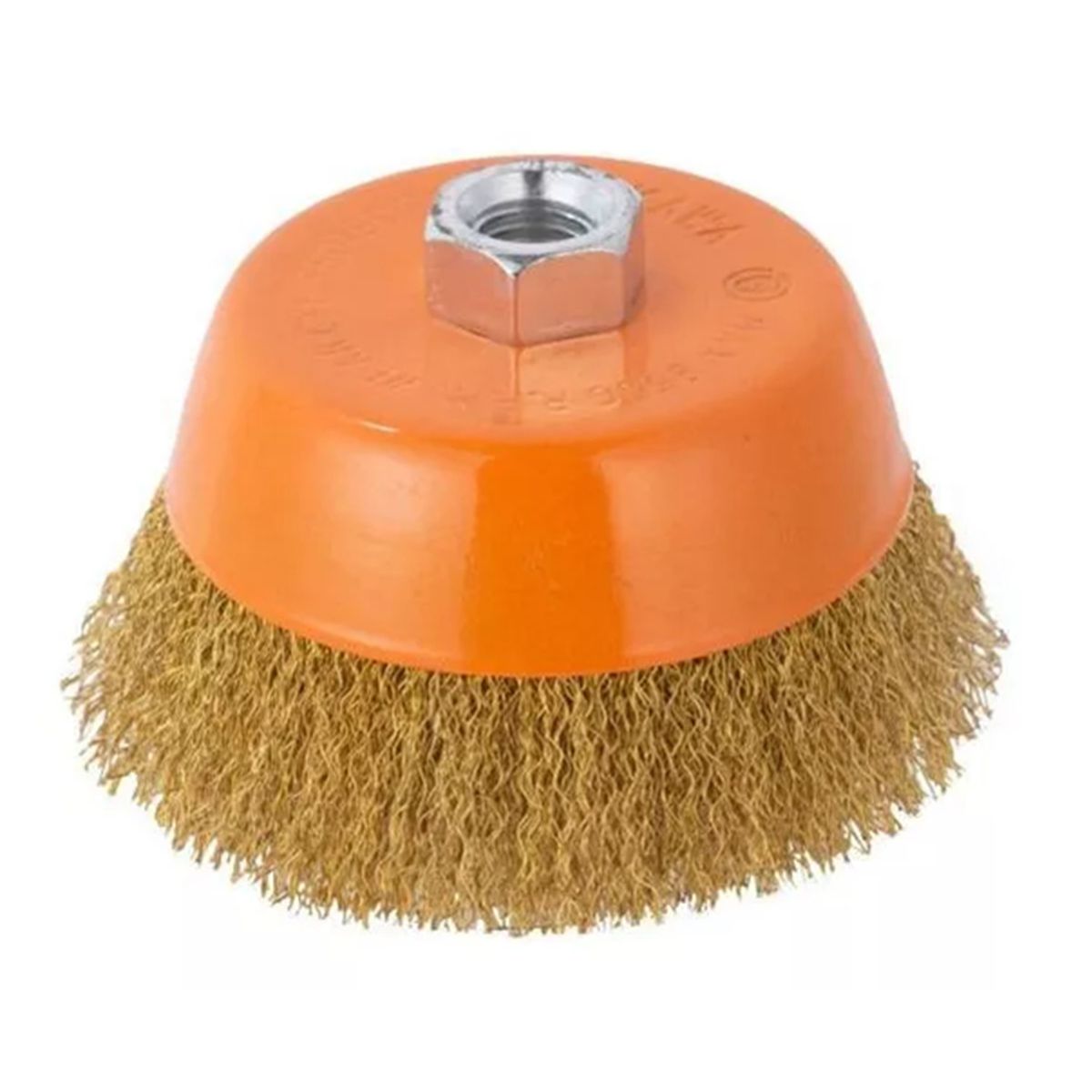 MAKAWA - Escobilla De Copa Rizada 100mm Esmeril Makawa Mk-0312