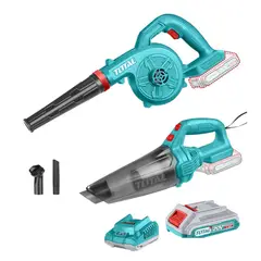 TOTAL TOOLS - Kit Aspiradora + Soplador Inalámbrico 20v Total Tosli240998