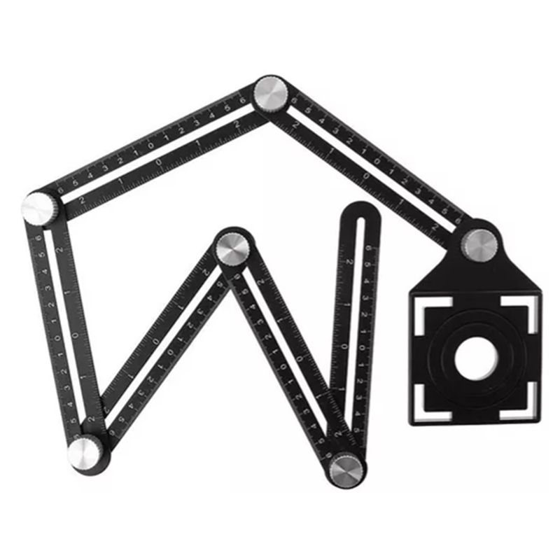 MAKAWA - Escuadra Regla Ajustable Azulejo Ceramica Porcelanato Mk1065