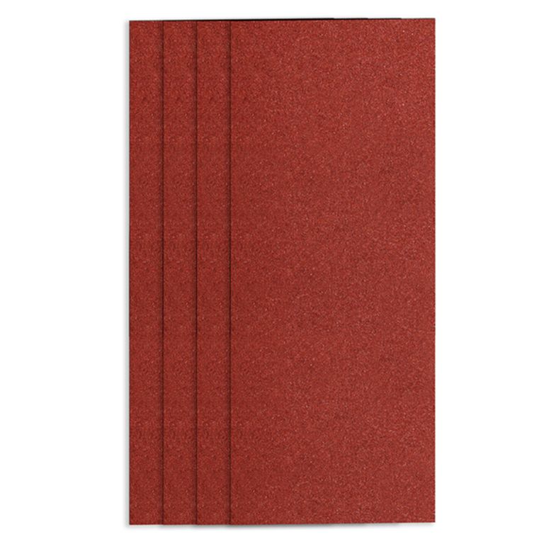 50 Hojas De Lija Para Pulir 90x231mm Grano Variado Total TAC7492412