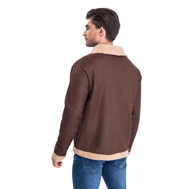D'JOE - Chaqueta Ecocuero Soft Boston Hombre