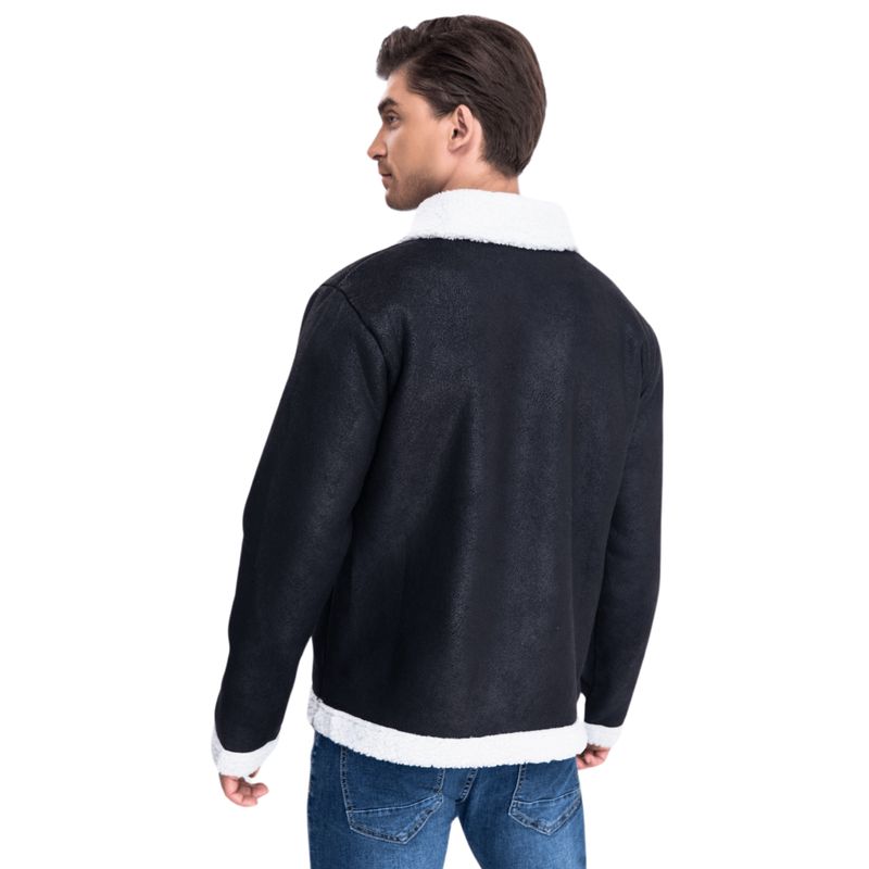 D'JOE - Chaqueta Ecocuero Soft Boston Hombre