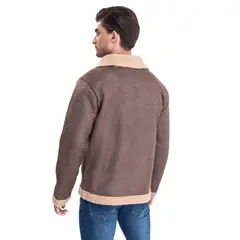 D'JOE - Chaqueta Ecocuero Soft Boston Hombre