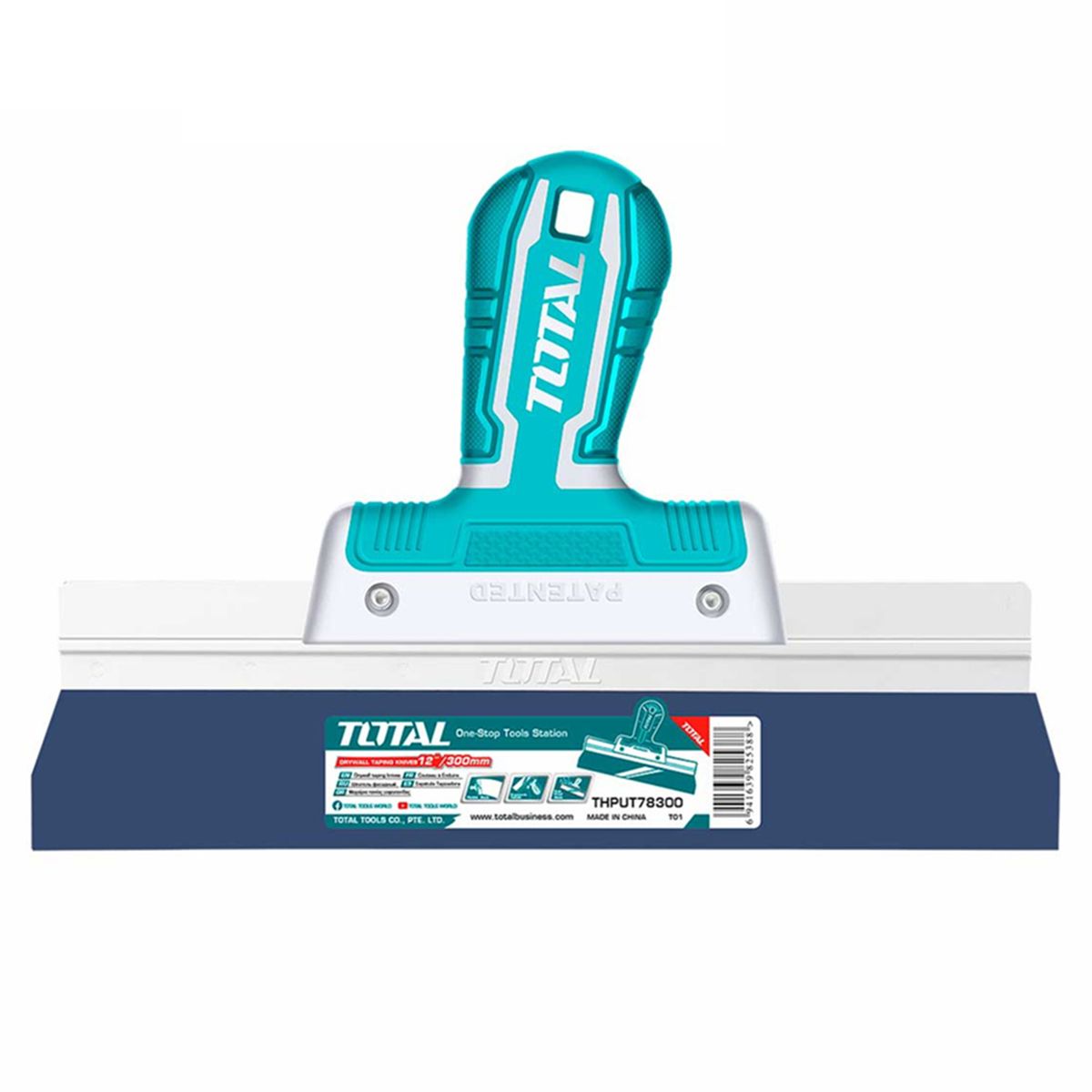 TOTAL TOOLS - Espátula Tapizadora De Gypsom Para Yeso 300mm Total