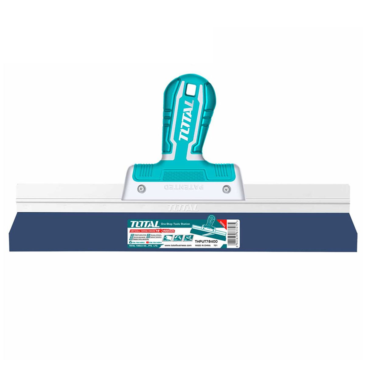 TOTAL TOOLS - Espátula Tapizadora De Gypsom Para Yeso 400mm Total