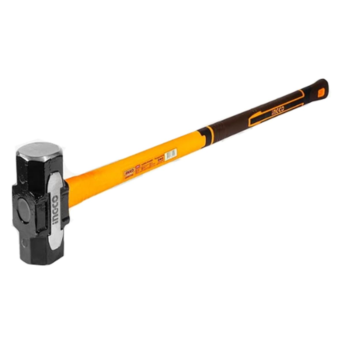 INGCO - Combo Martillo Mazo Mango Fibra De Vidrio 12lbs Hsm81598