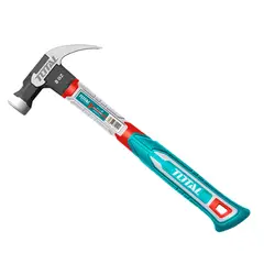 TOTAL TOOLS - Martillo Carpintero Mango De Fibra 8oz Total Thch61008