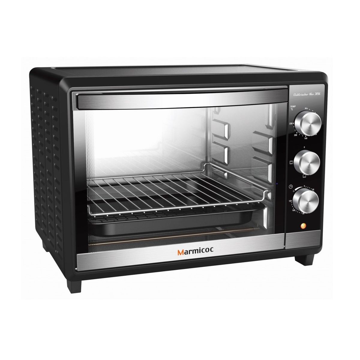 MARMICOC - Horno Profesional Marmicoc 30 Litros / 2000W Black Deluxe