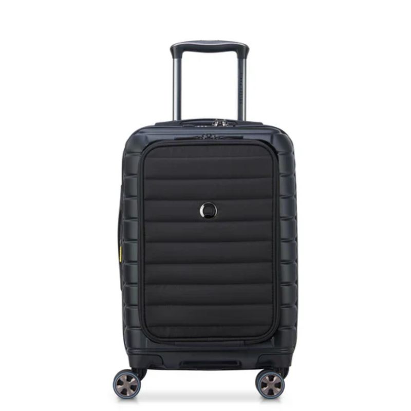 DELSEY - MALETA CABINA (10 Kg) DELSEY SHADOW 5.0 BOLSILLO PARA LAPTOP 37 Lts