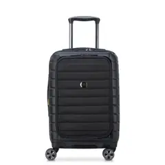 DELSEY - MALETA CABINA (10 Kg) SHADOW 5.0 BOLSILLO PARA LAPTOP 37 Lts