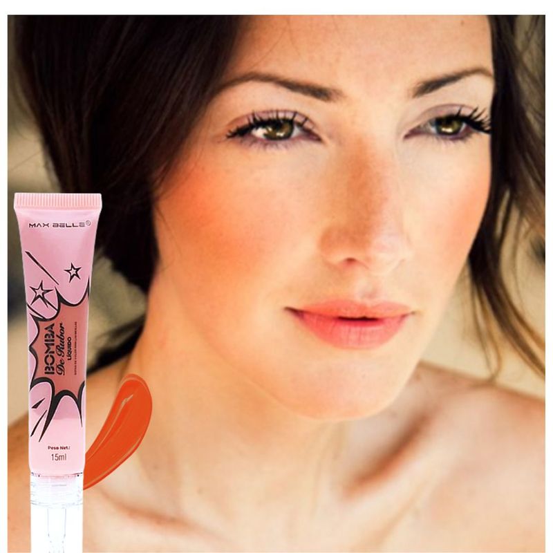 MAXBELLE - BLUSH BOMBA DE RUBOR LIQUIDO ALTA PIGMENTACION