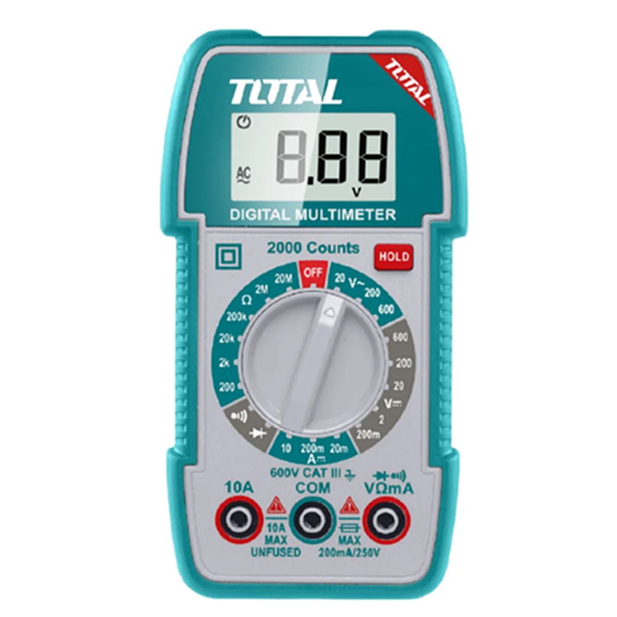 TOTAL TOOLS - Multimetro Multitester Digital Total Tmt5360011
