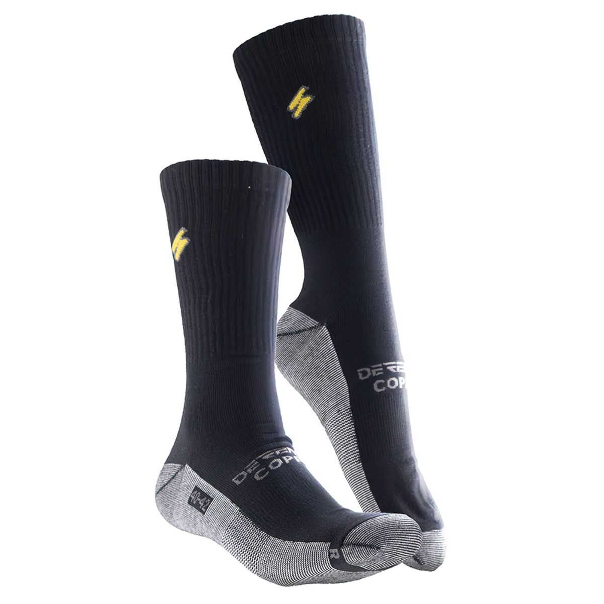 DEFENDER - Calcetin Coolmax Hombre Black