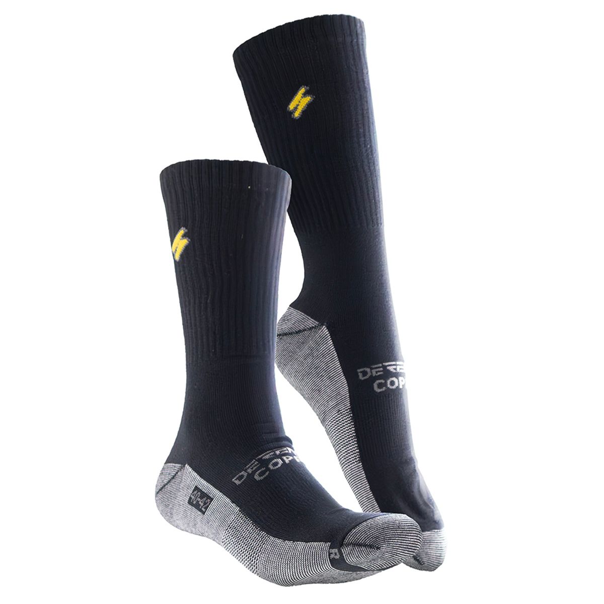 DEFENDER - Calcetin Coolmax Hombre Black