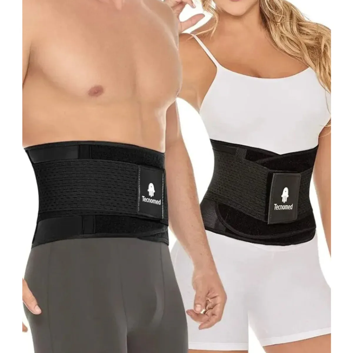 GENERICO - Faja TECNOMED Original Color Negro Talla M